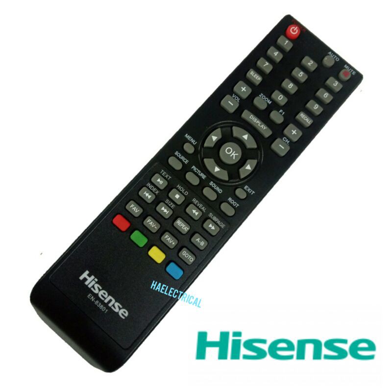 hisense tv remote control basic model | Shopee Malaysia