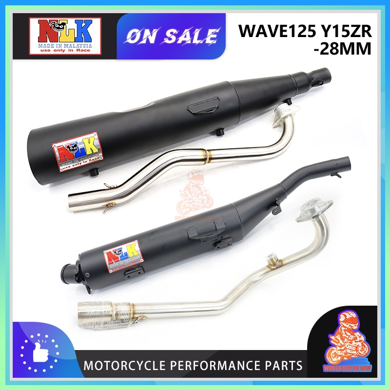 Nlk Pipe Lc V V Wave Y Zr Mm Ekzos Nlk Exhaust Standard Std Open Y Racing Exhaust