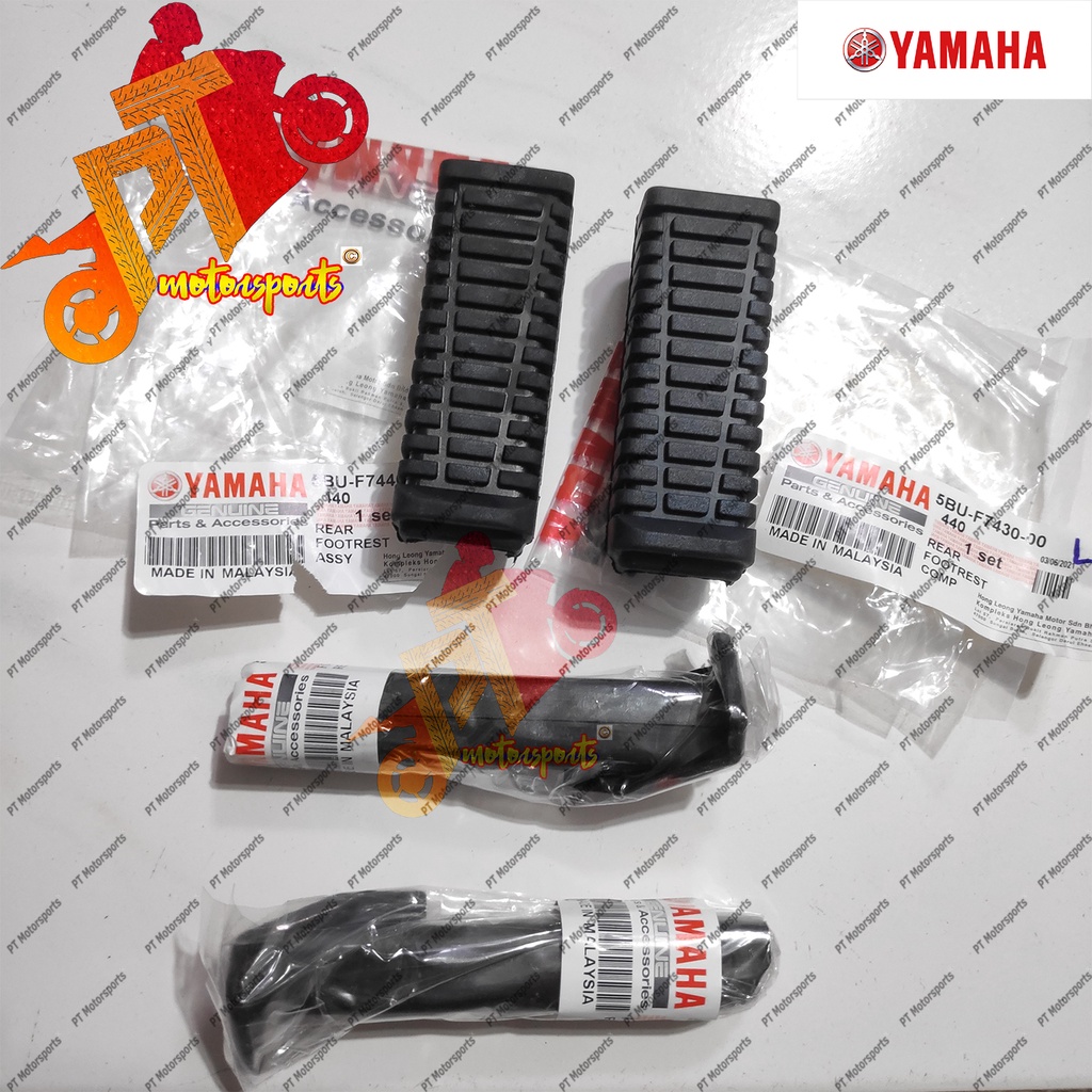 Yamaha 125ZR LC REAR FOOTREST PADDEL BELAKANG Footrest Rear Complete