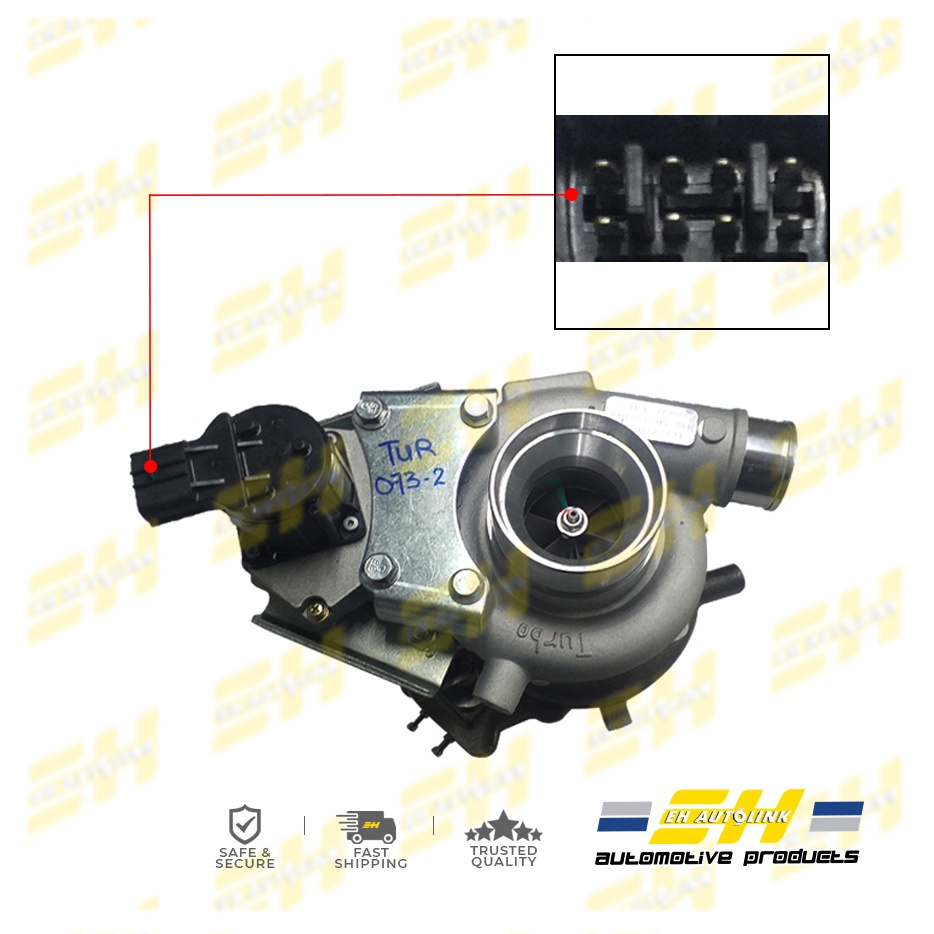 Turbocharger For Isuzu NPR 4HK1 5.2L 2005-2007 – TB28, With Mechanical Actuator, 2-Year Warranty