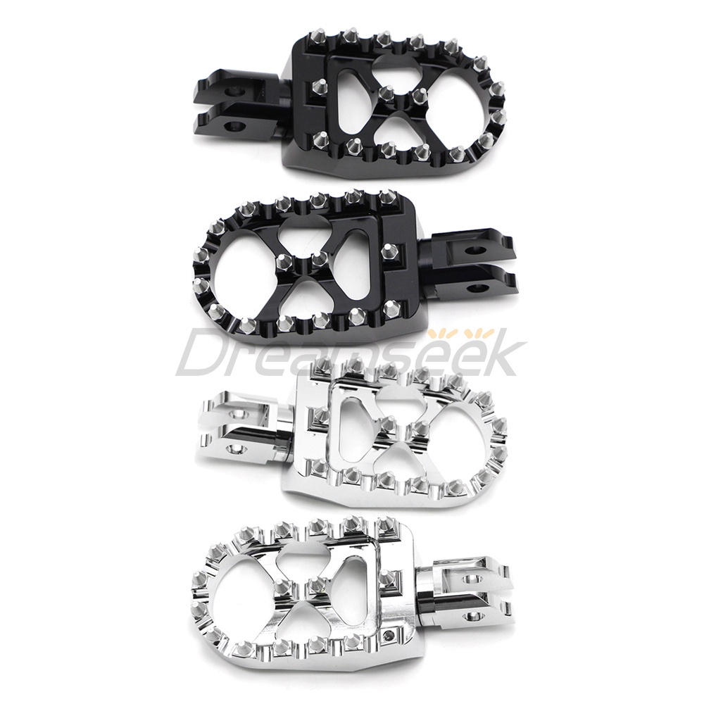 Front Rider Foot Pegs Pedal Wide Footrest for Harley Softail Lower ...