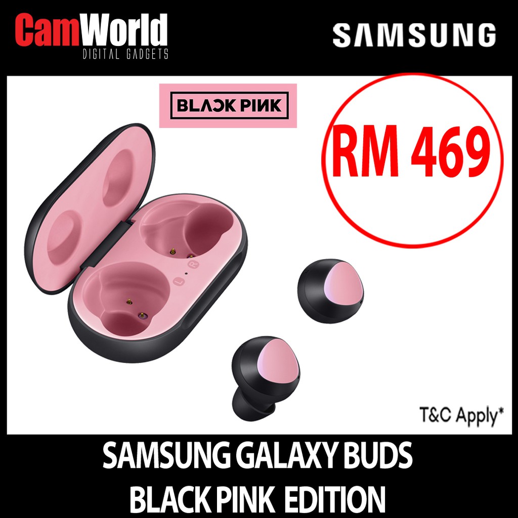 SAMSUNG GALAXY BUDS BLACK PINK EDITION Shopee Malaysia