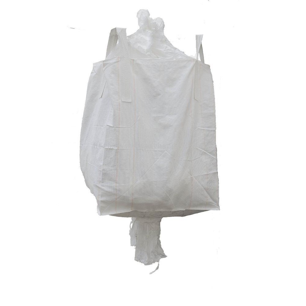 PP Woven Jumbo Bag, Top Duffle Bottom Spout 91cm x 122cm, 1ton Jumbo bag