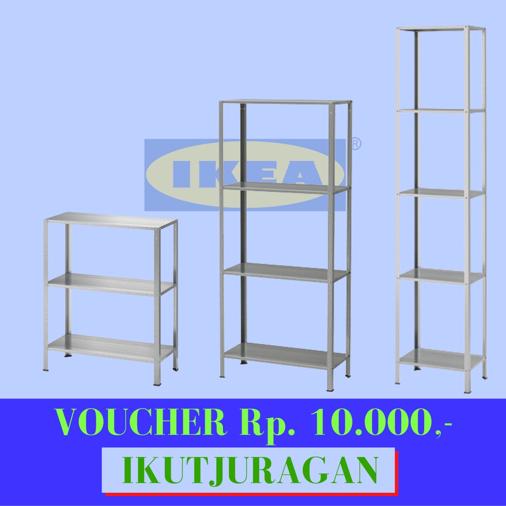 Hyllis Flower Rack / Kitchen Shelves / Versatile Shelves IKEA Shopee