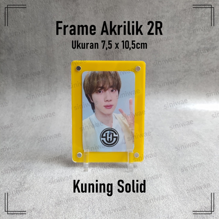 Acrylic 2R Photo Frame PC Acrylic Magnet 7.5x10.5cm Transparent Photo ...