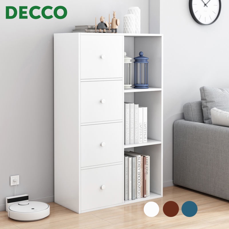 Decco Multi Layer Living Room Simple Display Rack Modern Bookshelf ...