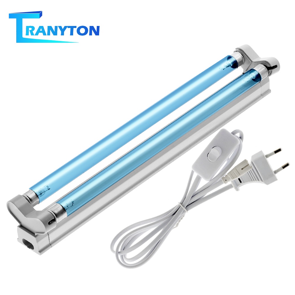 T5 Double Tube Uvc Light Quartz Ultraviolet Lamps Uv Sterilizer Kill Dust Mite Ozone 7734