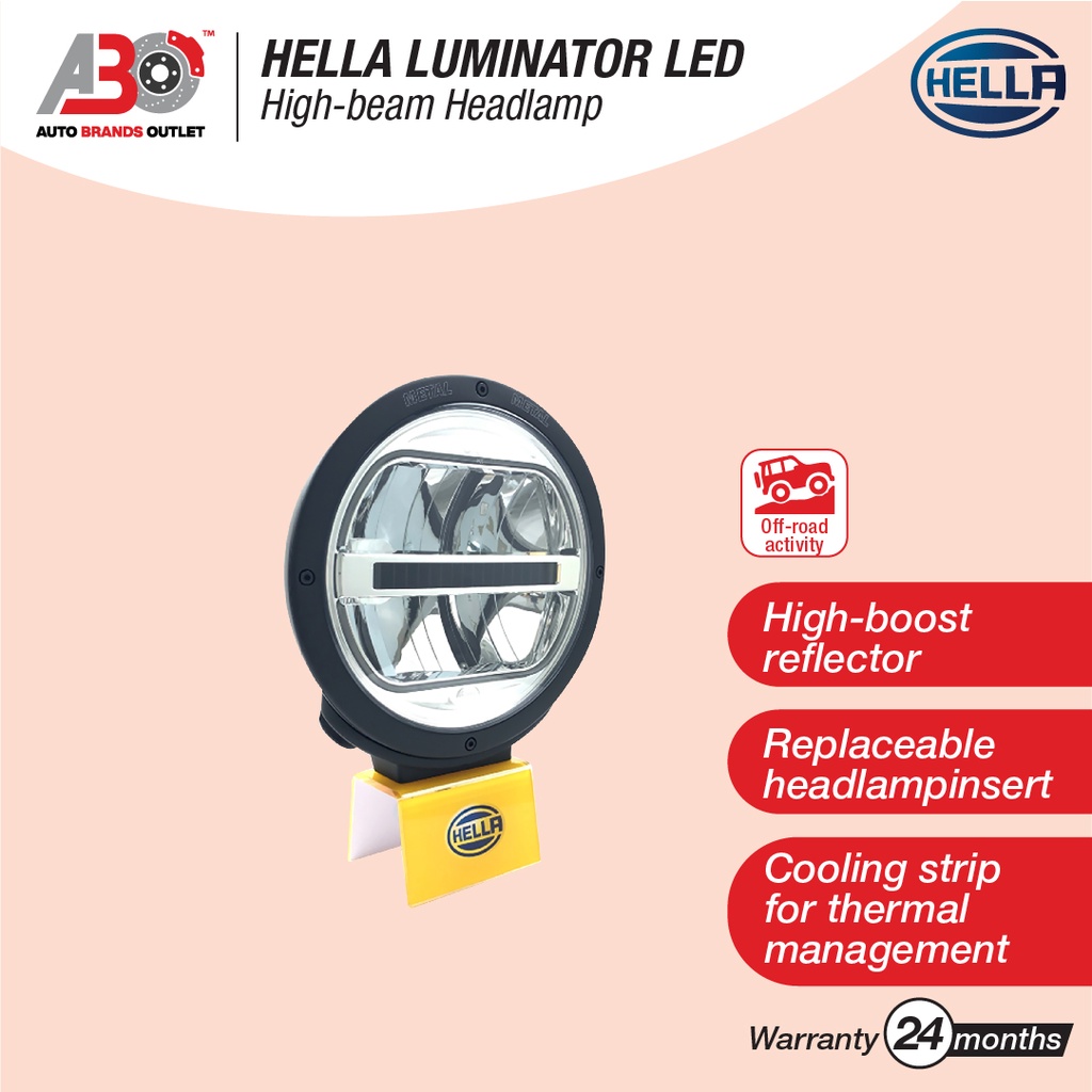 HELLA Luminator LED High Beam Headlamp - 1F8 016 560 011 | Shopee Malaysia