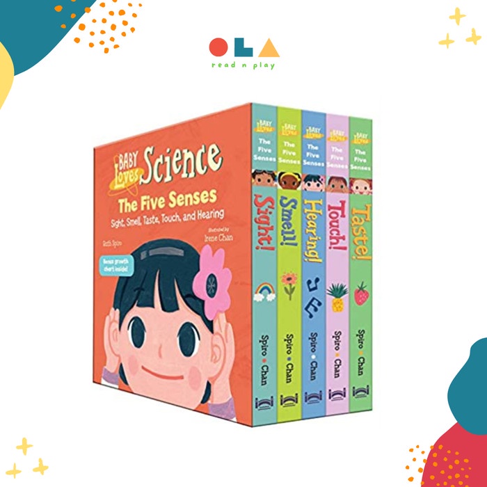 Olabooks BABY LOVES SCIENCE - THE FIVE SENSES | Shopee Malaysia