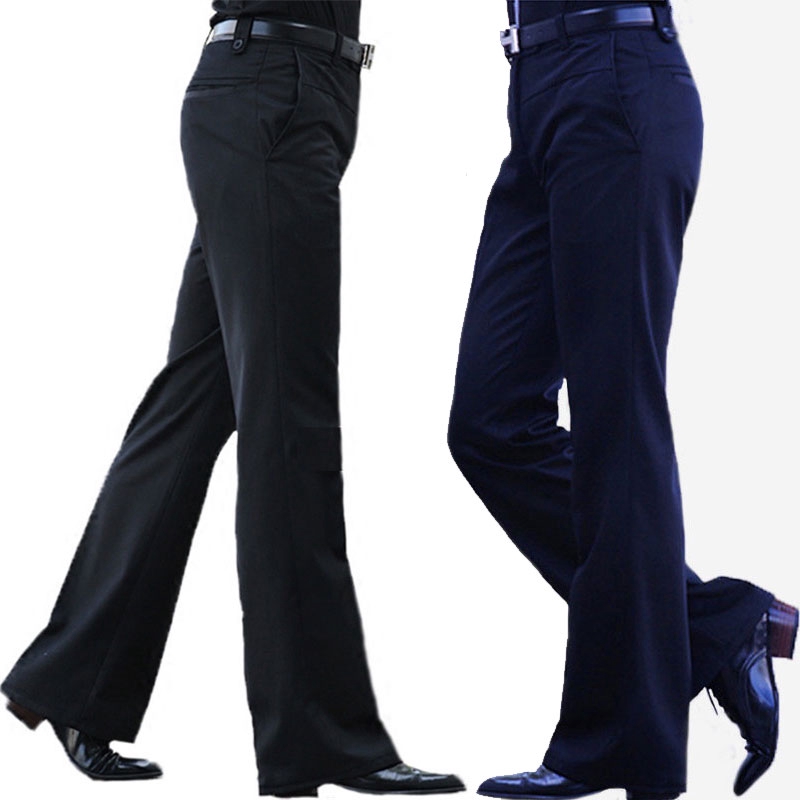 Suit Pants New Men S Flared Trousers Formal Pants Bell Bottom Pant Dance White Suit Pants Flare