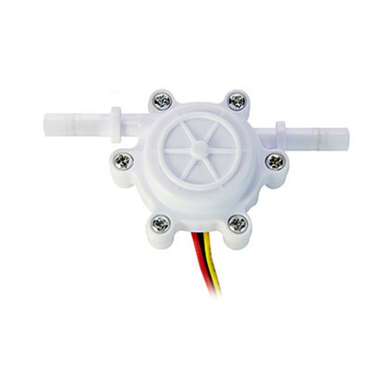 beste 0 2-8L min Water Hall Effect Flow Sensor Meter 1 4 Quick Connect ...