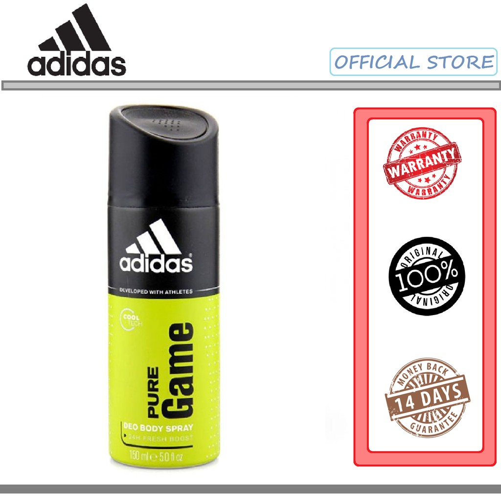 Original Adidas Pure Game Deo Body Spray 150ML Deodorant Perfume For