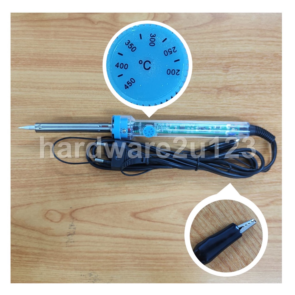 Soldering Iron 120W Electric Soldering Iron Solder/Pemanas Timah ...