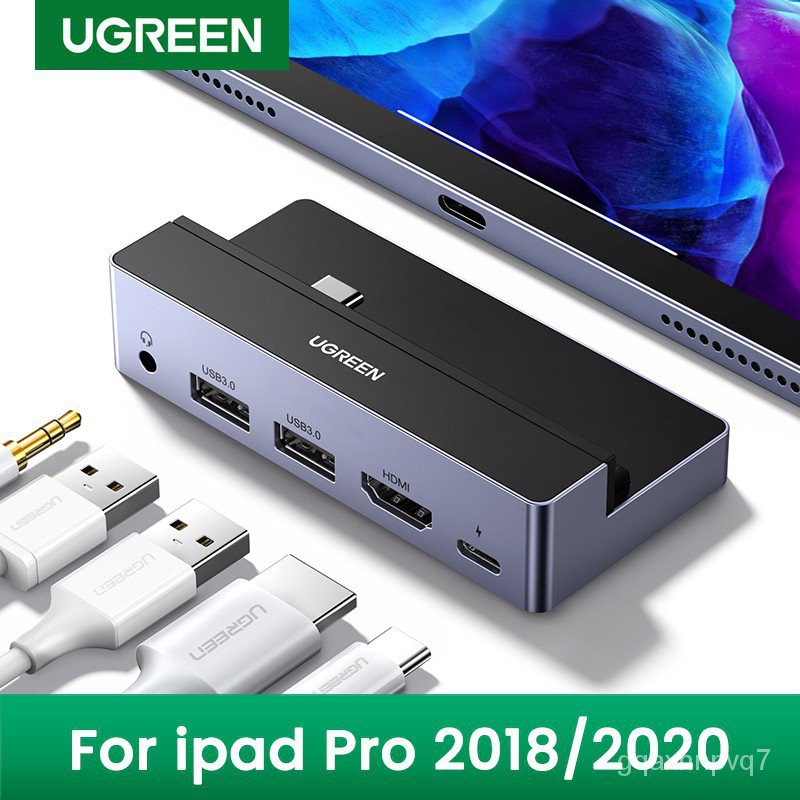 UGREEN USB C Hub Adapter for iPad Pro 2020 2018 ipad air 4 USBC Hub
