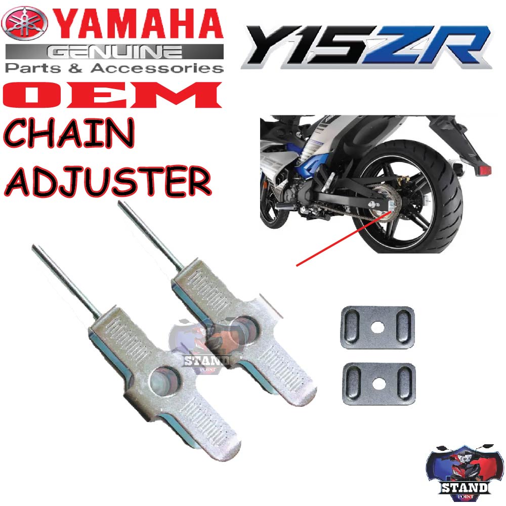 B17 Y15 Y15ZR CHAIN ADJUSTER PULLEY / PULLER CHAIN PLATE / SUBANG