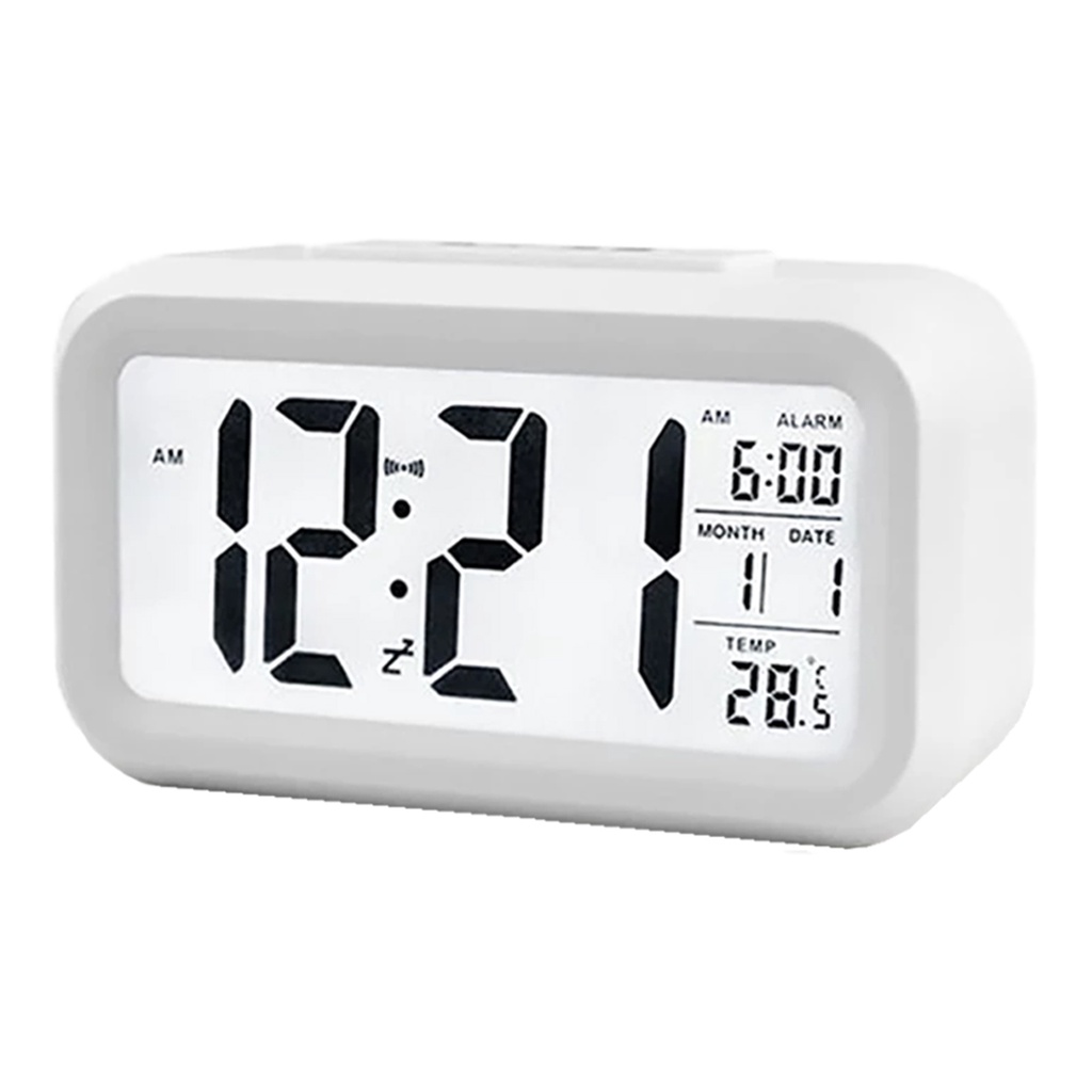 MUJI INS STYLE MINIMALIST DECOR ALARM CLOCK DIGITAL LCD TABLE ...