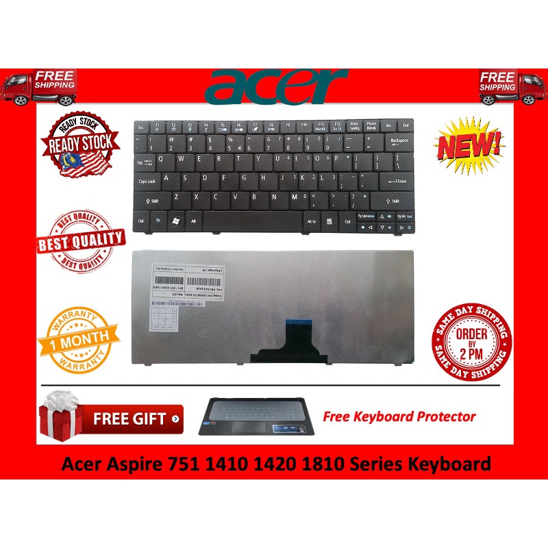 Tastiera AO722 ZA3 ZA5 Tastiera USA Per Acer Aspire One AO722 - Foto 9