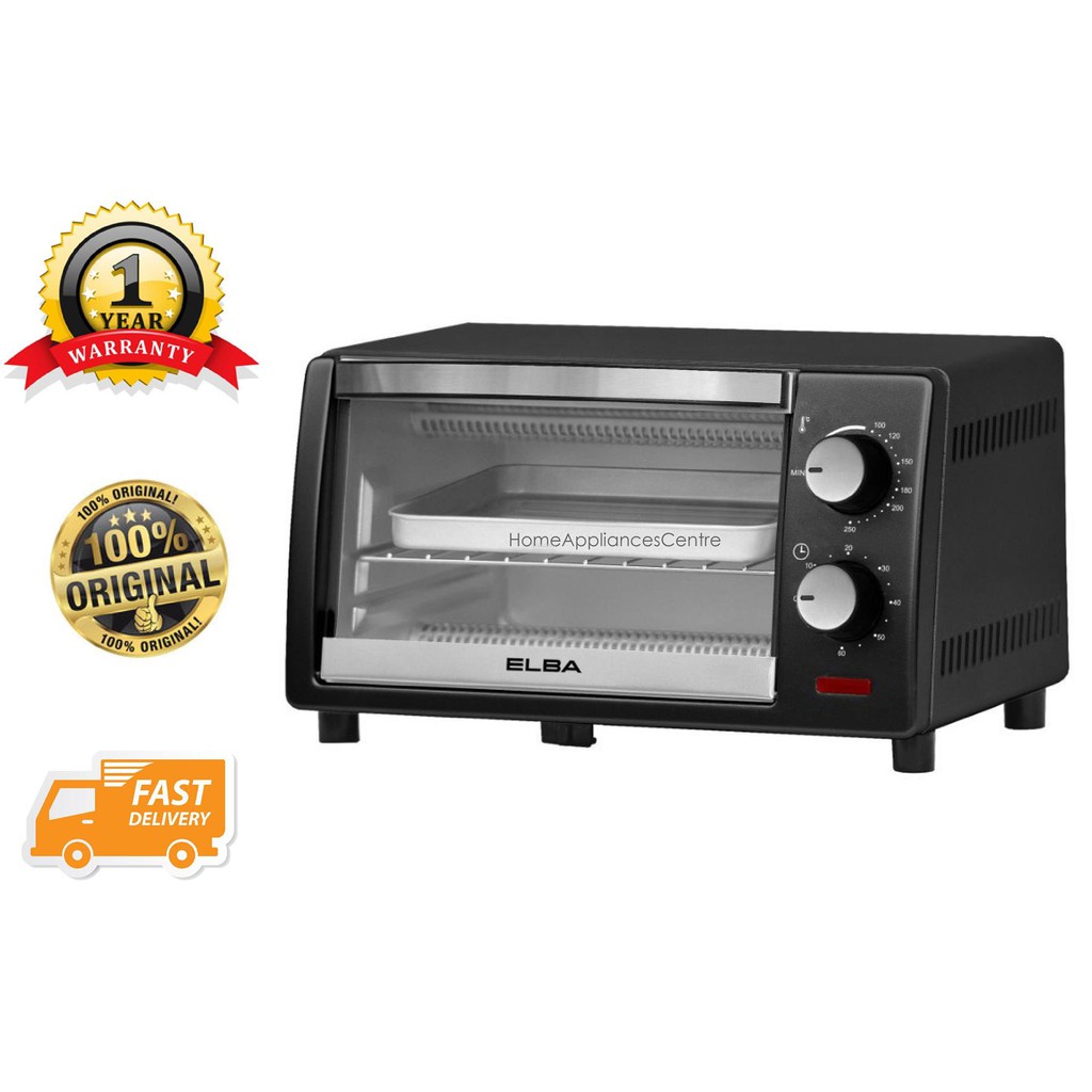 ELBA ELECTRIC OVEN EOT-D0989(BK)/KETUHAR PEMBAKAR ROTI(9L)Elba Oven ...