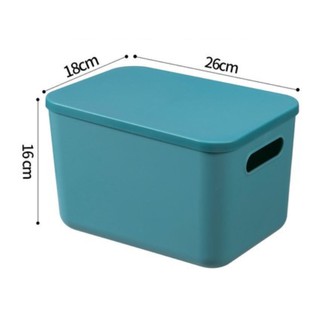 Multipurpose Plastic Storage Box Organizer Basket Container Home