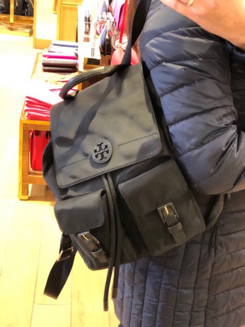 Tory burch hot sale nylon backpack