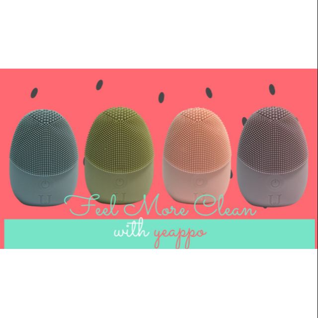 MINISO FACIAL CLEANSING BRUSH YEAPPO🔥BEAUTY CARE🔥MAKEUP REMOVER🔥 CUTE