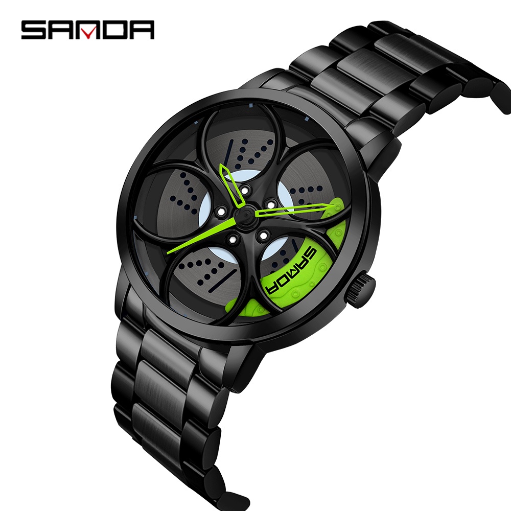 SANDA Hot Fashion Personality Runner Watch Cool Luxury Men's Charm
