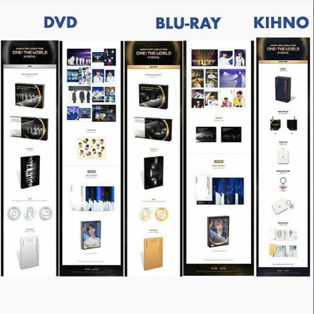 DVD VERSION] Wanna One | WorldTourOneConcertInSeoul | LOOSE ITEM