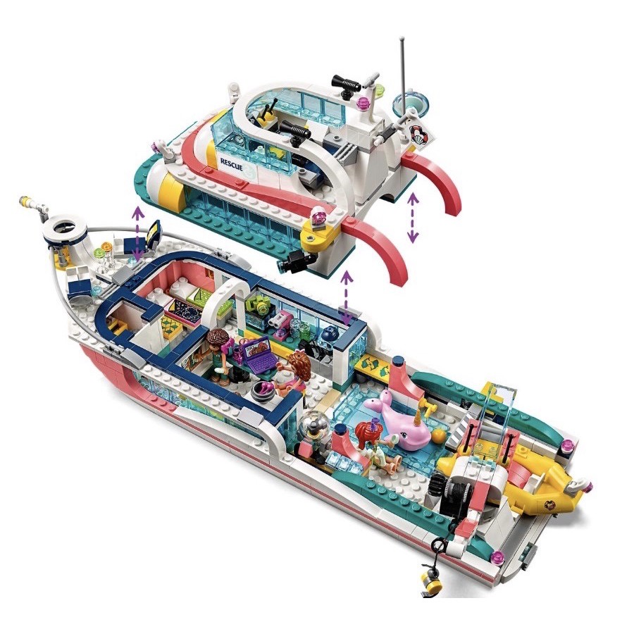 Friends lego boat set sale