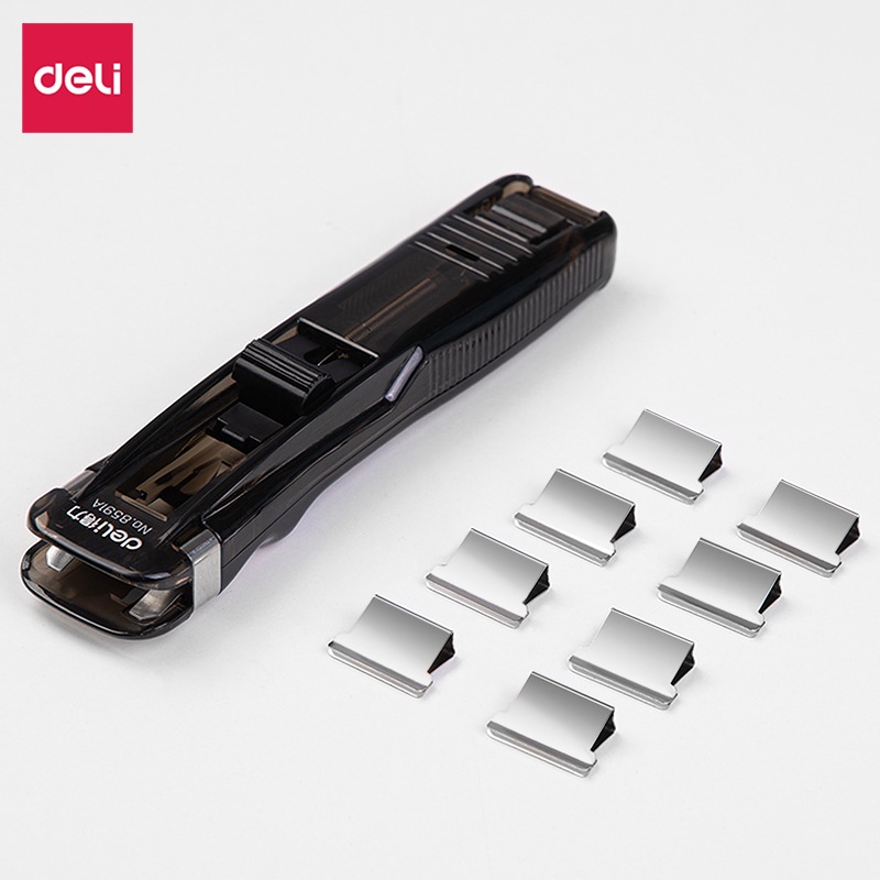 Nonhole stapler Metal Push Clamp Binder School Office File Document