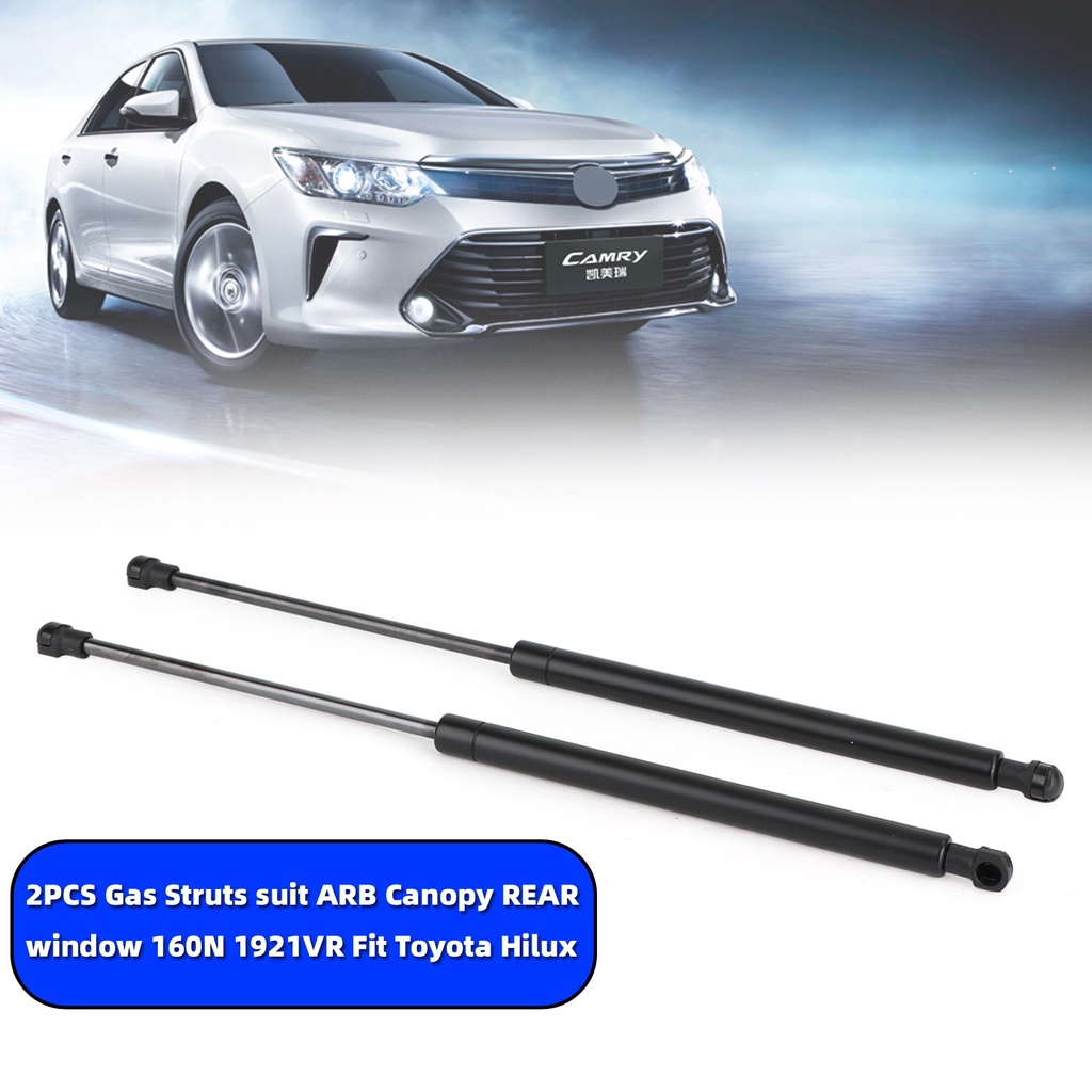 2PCS Gas Struts suit ARB Canopy REAR window 160N 1921VR for