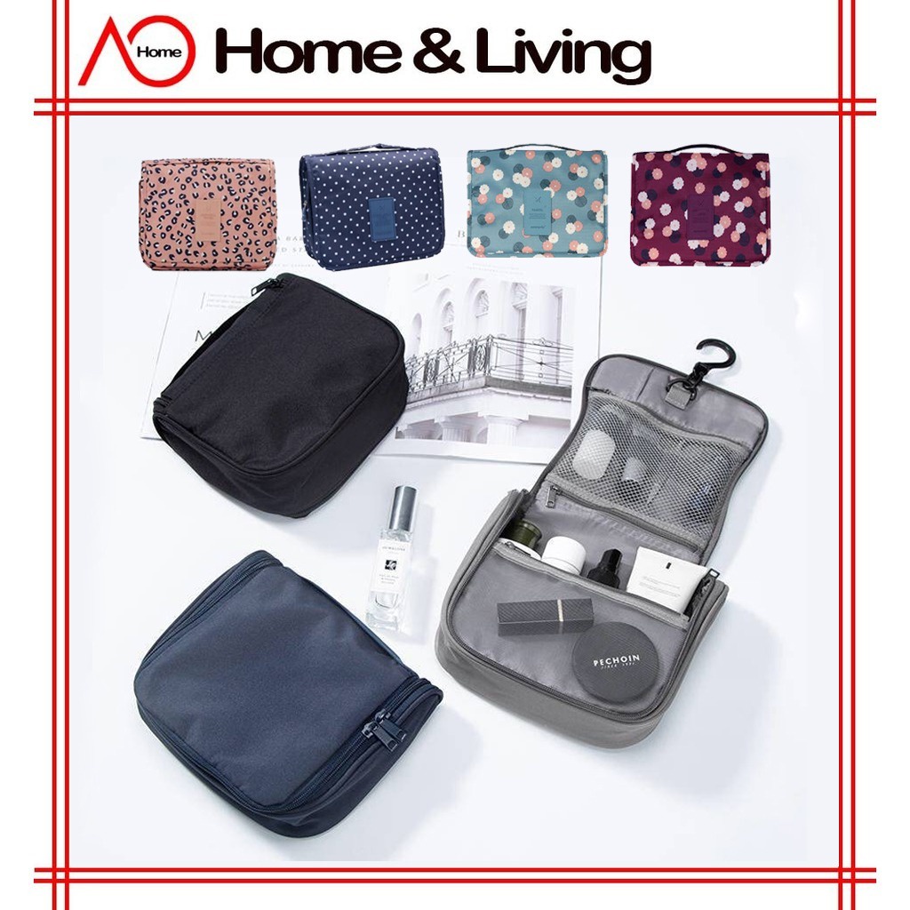 AO Home Multifunction Toiletries Bag Travel Folding Cosmetic Bag With