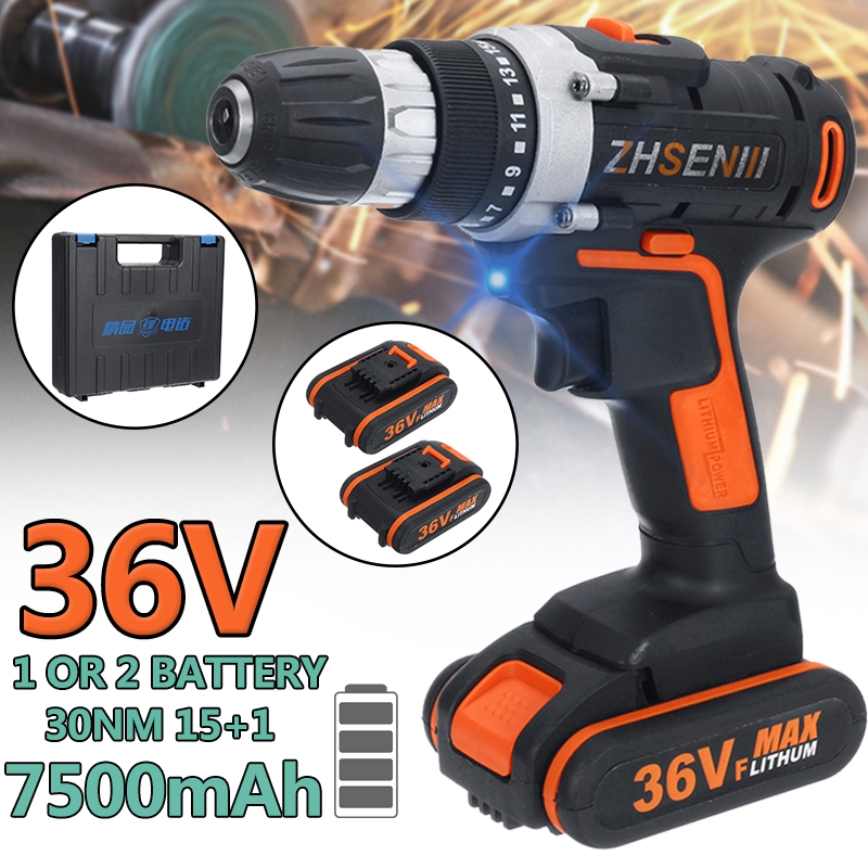 Heavy duty best sale battery drill