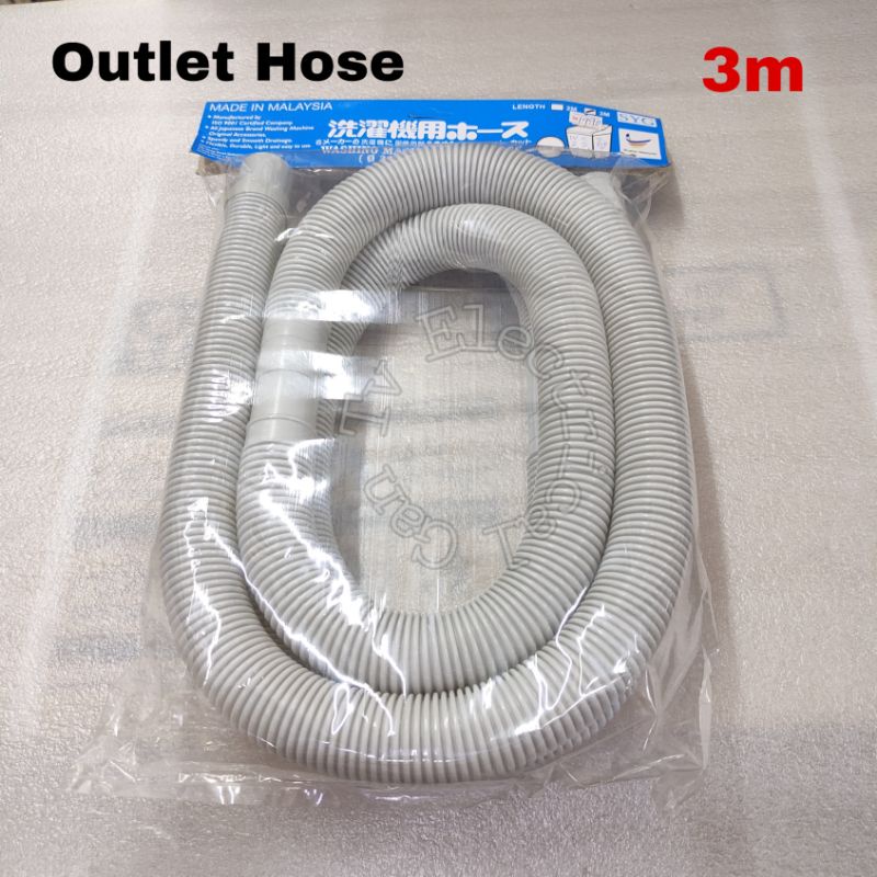 3M Heavy Duty Universal 35MM Washing Machine Multi Outlet Water Out ...