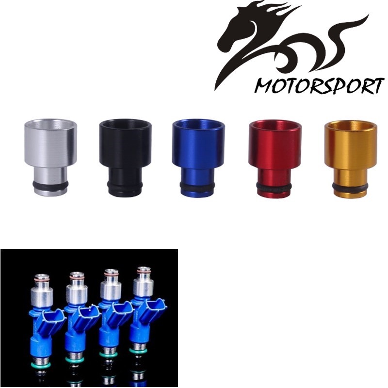 Racing Fuel Injector Top Hats Adapters RDX Injectors to B16 B18 D16Z ...
