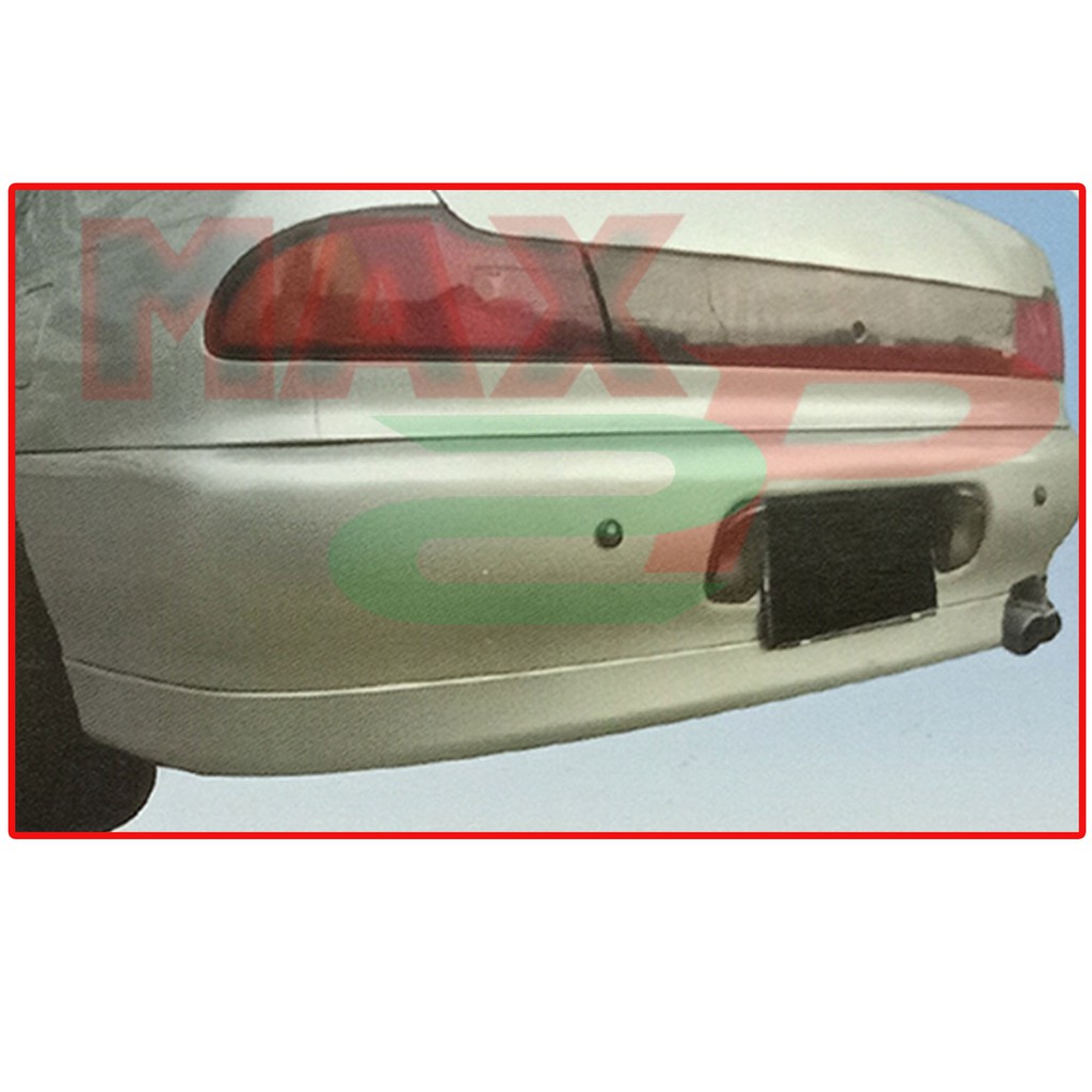 Proton Perdana Rear Back Skirt (V6) Style Lower Lip Spoiler Fiberglass ...