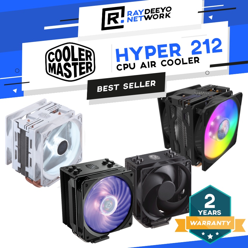 COOLER MASTER HYPER 212 RGB Black Edition CPU Air Cooler [Gunmetal ...
