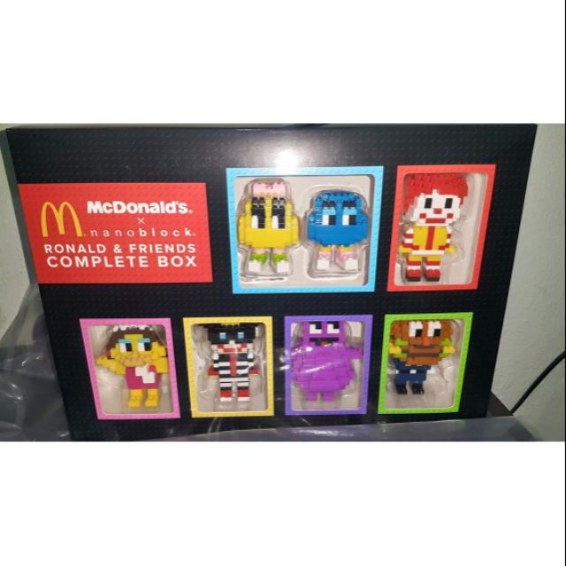 Mc Donalds Nano blocks complete set (Brand New) | Shopee Malaysia