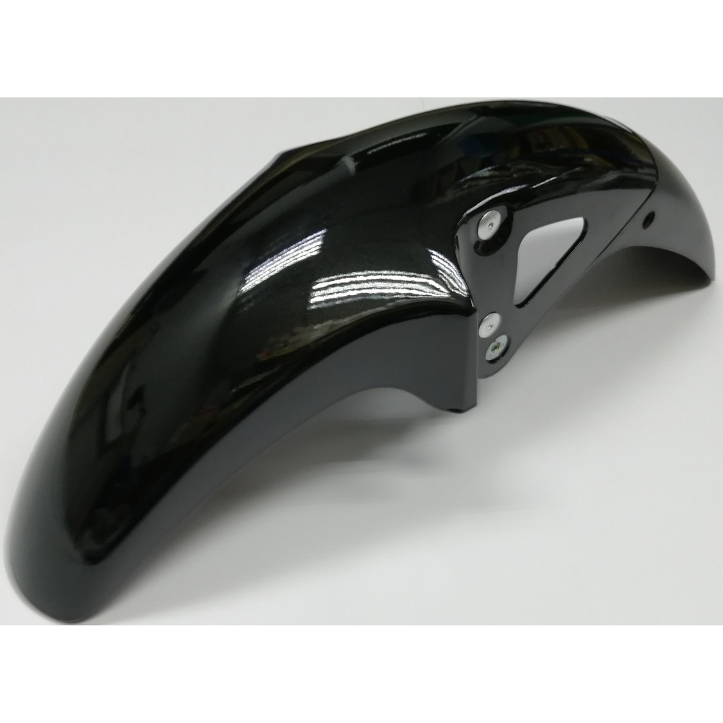 YAMAHA RXZ FRONT FENDER/ MUDGUARD (BLACK) 100% HLY ORIGINAL | Shopee ...