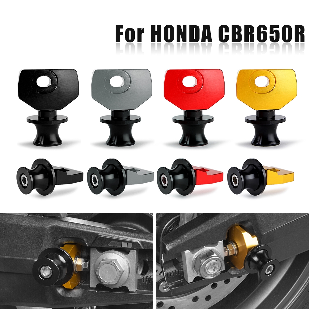 Motorcycle Rear Wheel Fork Axle Slider Swingarm Spools Stand Pick Up for Honda CB650R CBR650R