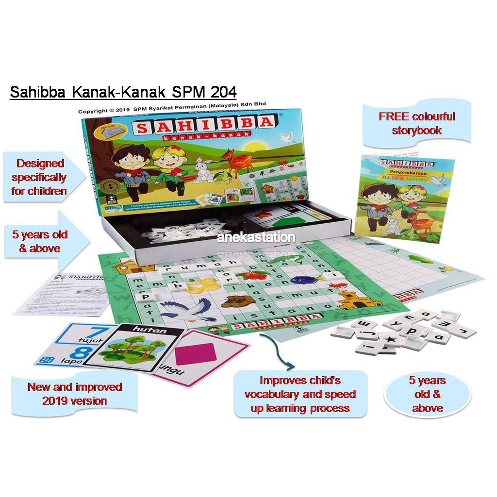 Sahibba Kanak-Kanak (SPM204) - 3 Tahap Permainan - Main sambil belajar ...