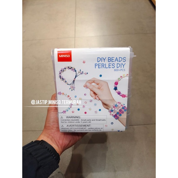 Miniso Layered DIY Beads Organizer (Contents 800+ Pcs) Shopee Malaysia