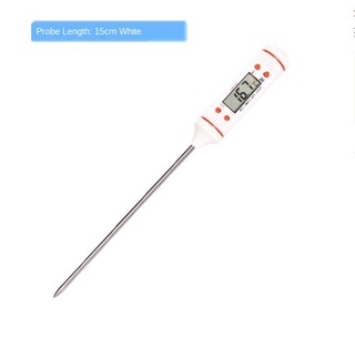 Digital Thermometer with 15cm Long Probe, Candle Making Kits, Measure  Liquid Soy Paraffin Wax, Baked Milk Meat BBQ