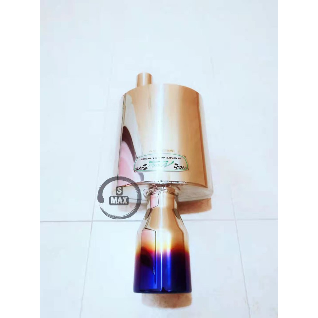 Max Racing R108-MY S Flow Exhaust Titanium Stainless Steel | Shopee ...
