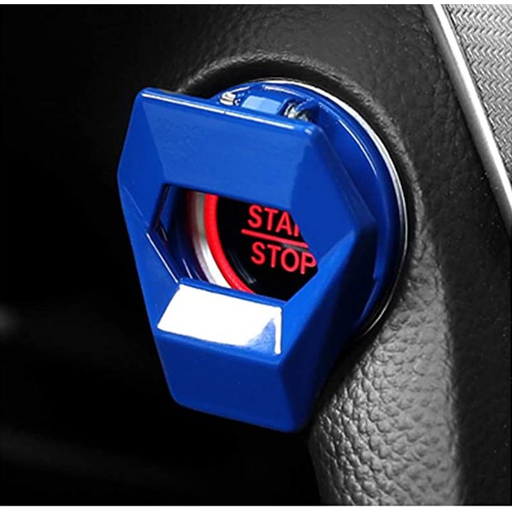 Car Push Start Button Cover Engine Start Stop Ignition Switch Key Cover
