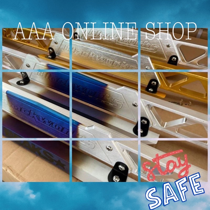 BLACKWORKS Rear Center Subframe with BEAKS Center Bar-Toyota Vios/Honda ...