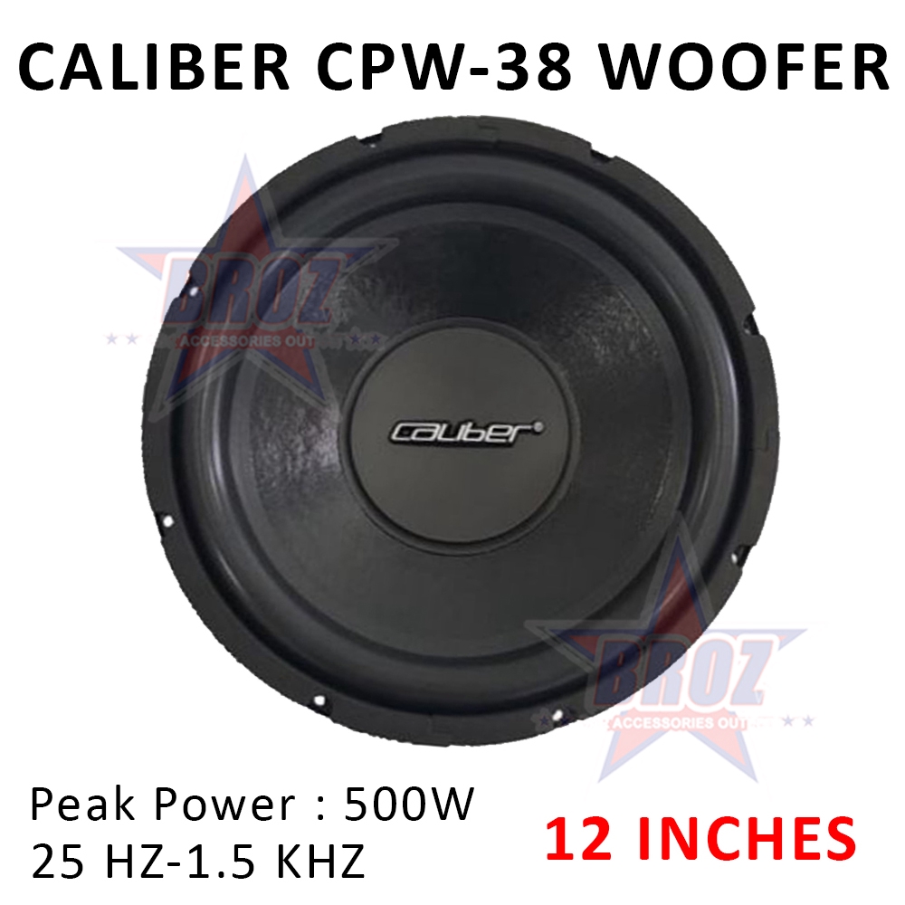 Caliber woofer store