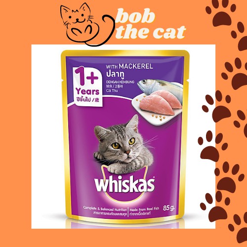Whiskas pate Cat Food 85g | Shopee Malaysia