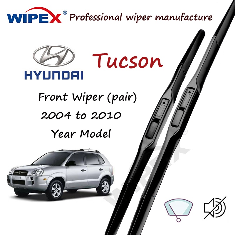 Hyundai Tucson Front Wiper Blade 16+24 Set/Pair for 2004 to 2010 year