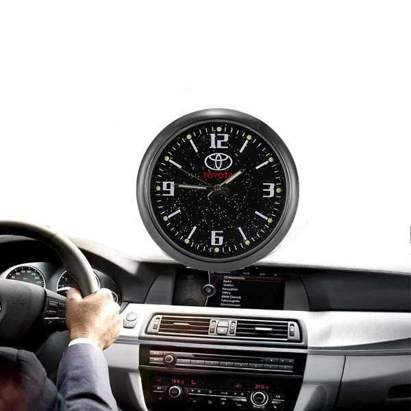 Toyota Vios Car Clock Ornaments Mini Decoration Automotive Dashboard