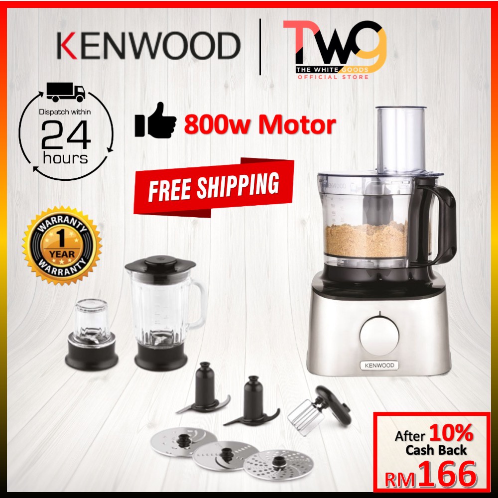 Kenwood multipro compact 800w deals food processor fdm302ss